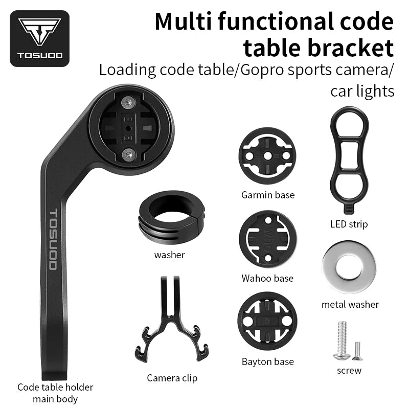 TOSUOD Bicycle Front light 1500 Lumens 4800mAh Bike Light Waterproof USB Charging IPX6 Waterproof Cycling Lamp Accessories