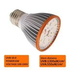 Reptile UVB UVA Full Spectrum Terrarium Heat Lamp Bulb E27 - UVB 5.0 or 10.0