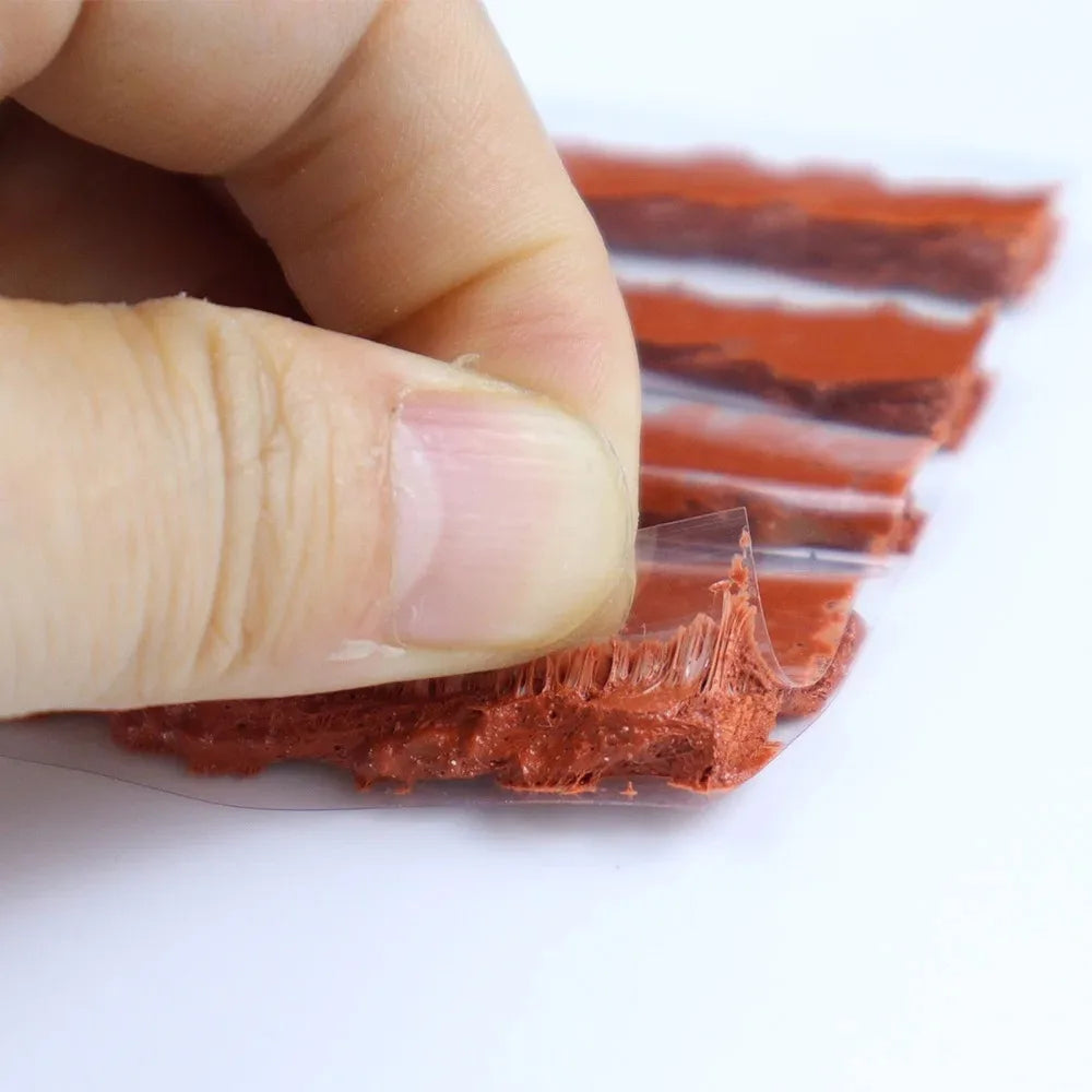 Motorcycle Tire Puncture Repair Kit with Plug Strips & Tools, 22-36pcs Set