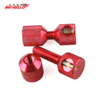 2 Hole Flange Alignment Pin Set 1-1/8in 6061 Aluminum, Black or Red