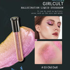 Girlcult Hallucination Liquid Eyeshadow,Fine Glitter Particles,Metallic Shine,Iridescent Shift,Eye Highlighting,Creative Makeup