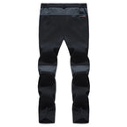 Fanuocetar Mens Hiking Pants Winter Warm Fleece SoftShell Waterproof Windproof Outdoor Ski Trekking Climbing Thick Rain Trousers