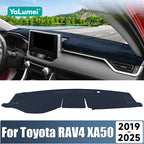Car Dashboard Mat Sun Shade Instrument Desk Cover Accessories For Toyota RAV4 XA50 2019 2020 2021 2022 2023 2024 2025 Hybrid