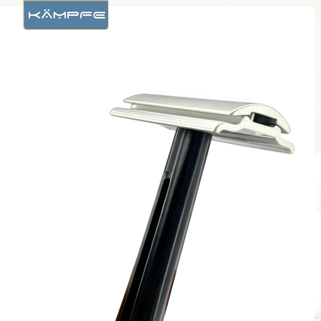 KAMPFE Men's Traditional Safety Razor Double Edge Aluminum Shaving Lightweight Razor for Wet Shaving Father's Day Gift