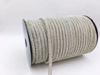 50yards 4mm Crystal Rhinestone Cord Trim Glass Diamond Rope DIY Sewing For Clothes Shoes Bags Wedding Dress Costume Decoration