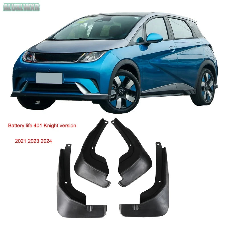 Car-Styling Mudguards Mud Flap Flaps Splash Guards Fender Protector Cover for BYD DOLPHIN 2021 2022 2023 2024 Car Accessories
