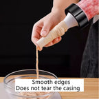 1set Sausage Filling Machine Set Meat Stuffer Filler Manual Meat Injection Sausage Tool Make Sausage Kitchen Cooking Tool
