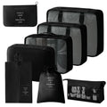 8 PCS Black