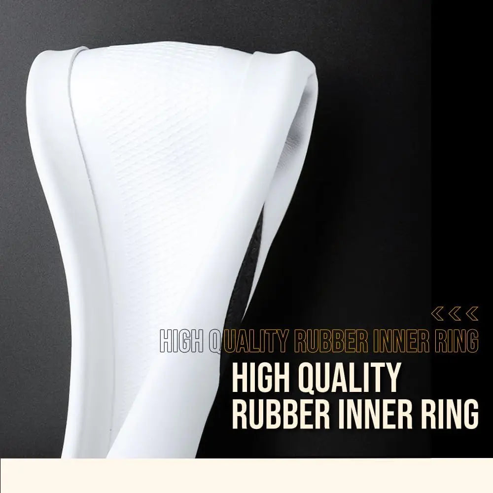 Steering Wheel Cover Protector for Tesla Model 3/Y 2016-2025 2026 Juniper/Highland Non-Slip Breathable White Premium Leather
