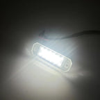 2Pcs For VW Transporter T5 2003-2015 T6 For Caddy 2004-2017 Tail White LED License Plate Light Number Plate Lamp Assembly