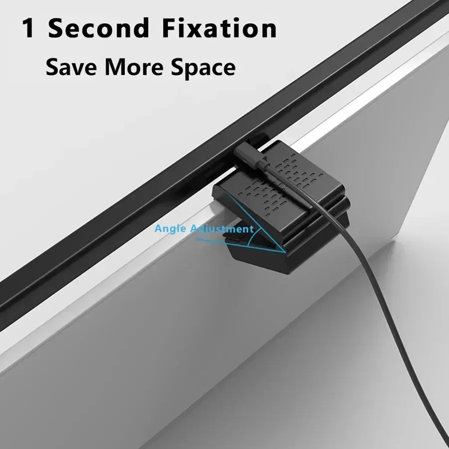 50cm LED Monitor Light Bar Screen Hanging Lamp, Dimmable Eye Care, White/Black