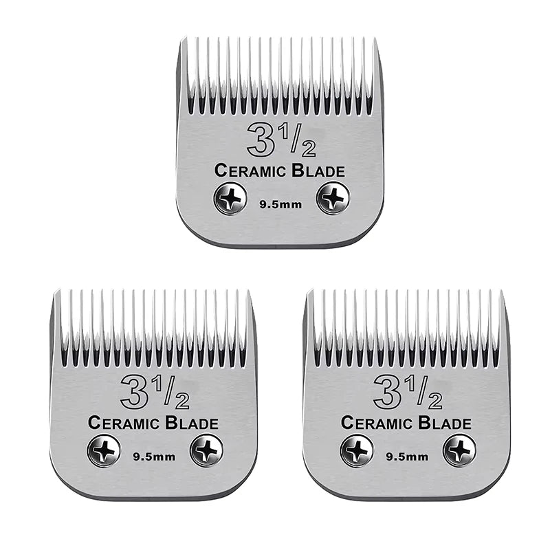 Replacement Detachable Ceramic Blade Fit For Most Andis,Oster A5,Wahl KM Series Animals Clippers Pet Dog Cat Grooming Trimmer