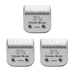 Replacement Detachable Ceramic Blade Fit For Most Andis,Oster A5,Wahl KM Series Animals Clippers Pet Dog Cat Grooming Trimmer