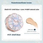 [New Product] Bonnie Garden Flower Knows Air Cushion Powder Delicate Skin Concealer Makeup