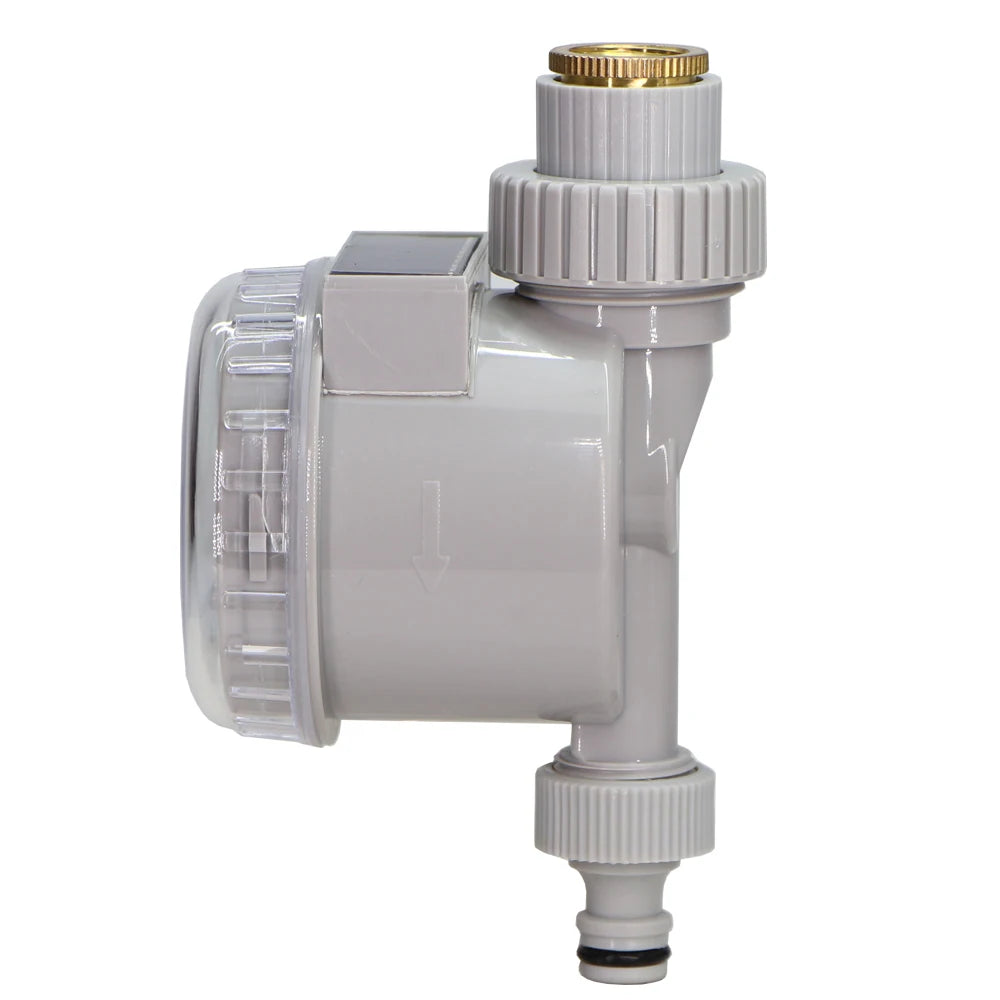 Popular Solar Power Water Timer Irrigation Solenoid Valve Controller Waterproof Power-saving Timer Irrigation Controller System