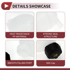uxcell Engine Coolant Reservoir Expansion Tank with Cap, White, for Renault Clio Mk2 1998-2012