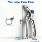 Multifunctional Mini Water Pump Plier Industrial Grade 5Inch Adjustable Pipe Wrench Universal Maintenance Installation Hand Tool