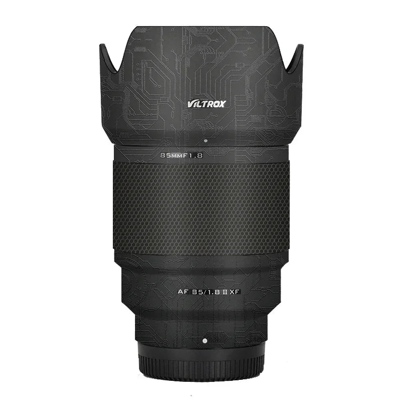 Lens body sticker skin wrap film for Viltrox AF 85mm f/1.8 II (Fuji XF or Sony FE)