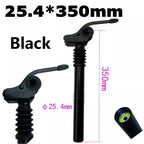 Electric Folding Bicycle E-Bike Shock Absorber Seatpost 25.4mm 27.2mm 28.6mm 31.8mm 33.9mm 34mm 300mm 350mm Bike Shocks SeatPost