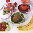 Fruit Preservation Box Refrigerator Sealed Storage Container Plastic for Avocado Lemon Onion Tomato Vegetable Fruit Preservation