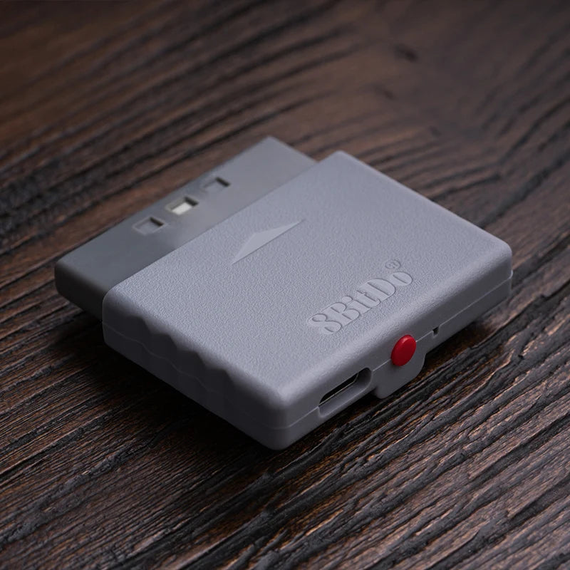 Retro controller receiver adapter for PS1/PS2/Windows, silver