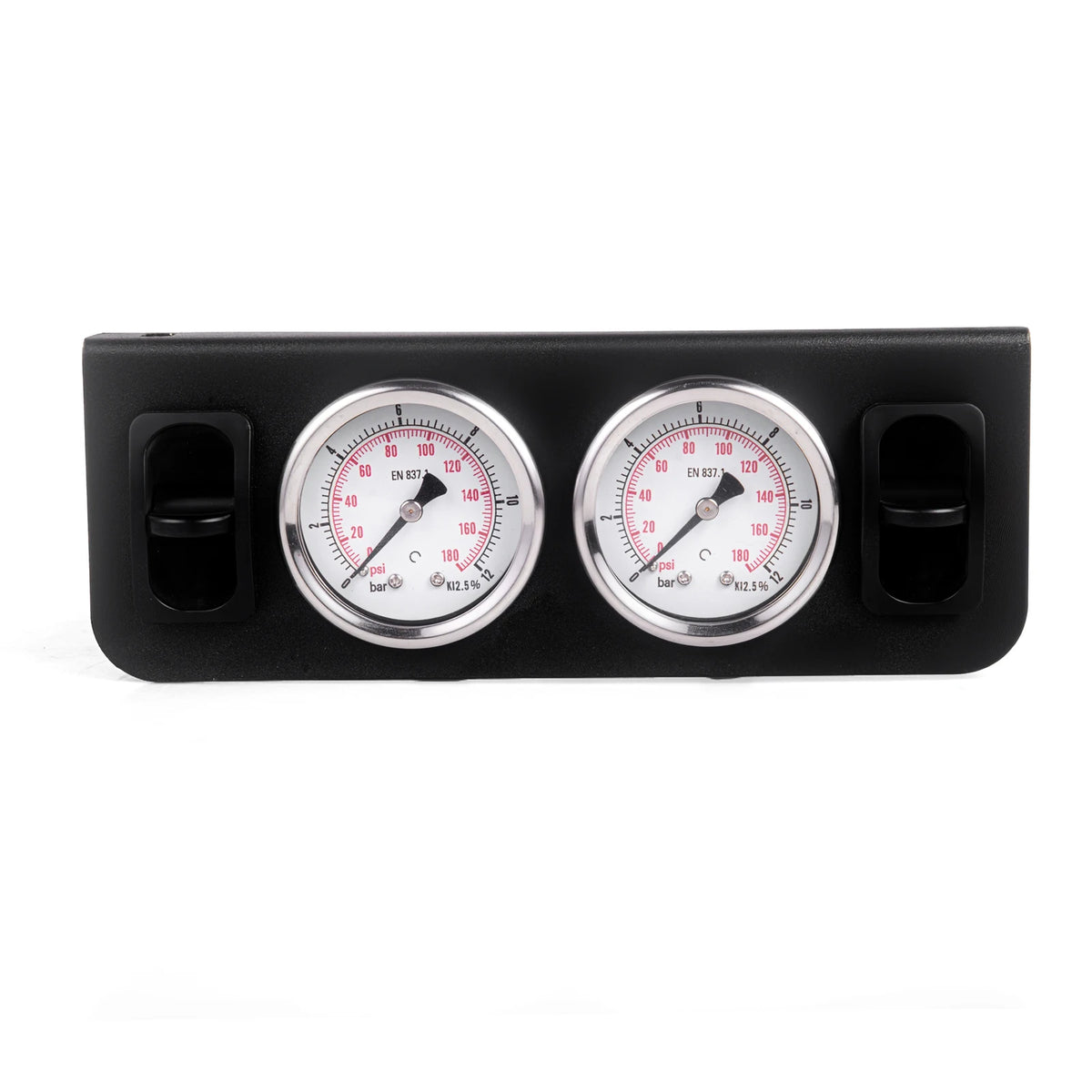 Panel Paddle Valve Switch with Two Air Suspension Pressure Gauge, Air Fittings, Contorl Air Bags in Car Suspension System