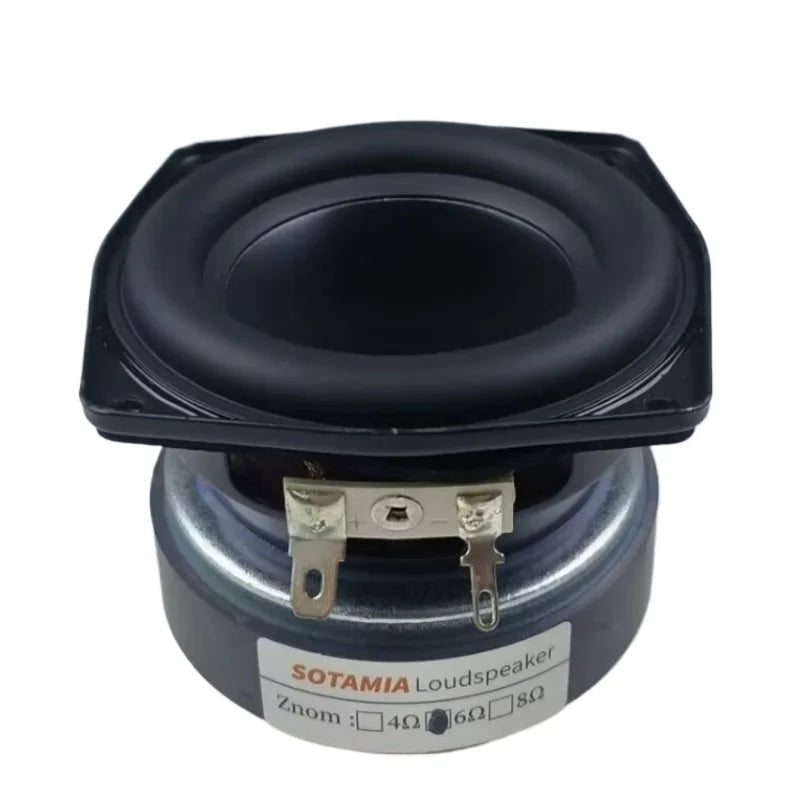 SOTAMIA 1Pcs 3 Inch Midrange Woofer Speaker 6 Ohm 50W Bass DIY Bluetooth Speaker Subwoofer Hifi Music Audio Loudspeaker