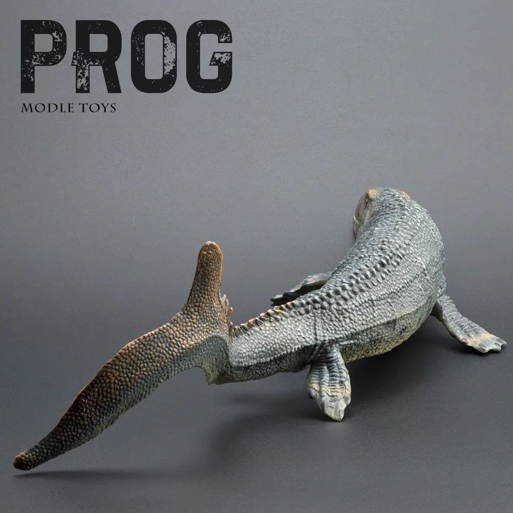 Large Prognathodon Mosasaurus Jurassic Marine Animal Model Toy Figurine Science Education Collection Decorative Gift