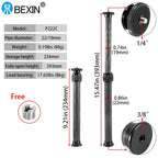 Universal 1/4 and 3/8 Interface Carbon Fiber Central Axis Extension Selfie Stick Camera Tripod Extension Pole Telescopic Pole