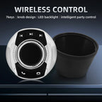 Universal Cup Shape Wireless Car Steering Wheel With LED Light 8-key Control Buttons For Android Multimedia Navigation Player