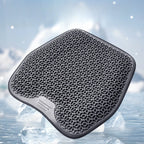 Honeycomb Design Gel Cushion Breathable, Soft and Easy to Clean Provides Comfortable Support Elastic Gel Car Seat Cushion