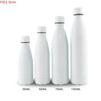 500/750/1000ml Double-Wall Insulated Vacuum Flask Stainless Steel Thermos  BPA Free for Outdoors Sport Water Bottle