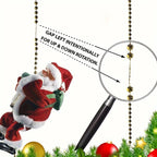 1PC Climbing Beads, Climbing Rope, Santa Claus Doll, Christmas Decorations, Ornaments, Event and Party Supplies, Gifts