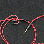XINHS K05 IEM headphone cable 2-strand 4N silver + 7N copper, MMCX/2-pin/QDC