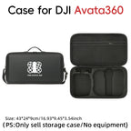 Shoulder PU Portable Bag Case For DJI Avata 360 Protective Shockproof Storage Bag Box for DJI RC-2 Drone Remote Accessory