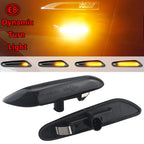 Smoke Lens Dynamic Flowing LED Turn Signal Side Marker Light Blinker Lamp For BMW E90 E91 E92 E93 E60 E87 E82 E46 Accessories