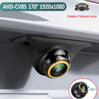 AHD 1920x1080P Car Rear View Camera 170 Fisheye Lens Full HD Night Vision Vehicle Reversing Front Cameras Aviation Head Wiring