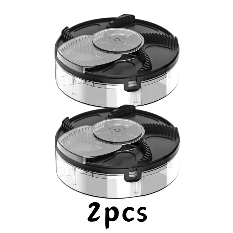 USB Rechargeable Electric Fly Trap Rotating Insect Catcher, Black, PP, 2/3/5pcs