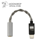 MOONDROP FreeDSP Mini HiFi Portable USB-C Miniature Decoding Amplifier Equipped with CS43198 3.5mm CITA Adapter