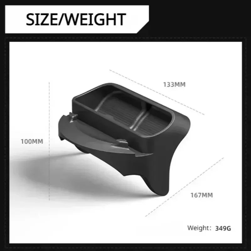 For New Tesla Model Y Juniper 2025 Model 3+ Highland 2024 Steering Wheel Silicone SunGlasses Case Mobile Phone Holder Storage
