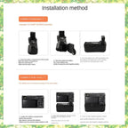 Smart-SLR Camera Handle Vertical Battery Grip Holder Anti-Shake Handle Bracket Suitable For Canon EOS RP Mirrorless Camera