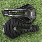 RYET 3D Printed Full Carbon Bicycle Saddle 245*135/145/155mm Bike Saddle for MTB Gravel Road Bike Seat Cushion bicycle parts