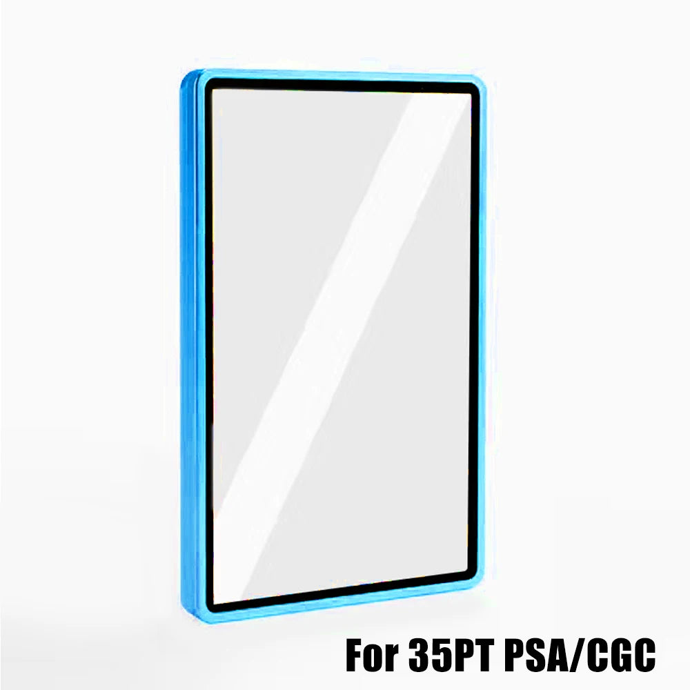 Multicolor Aluminum Alloy Graded Card Protect Cases For PSA CGC BGS Graded Cards, Scratch Resistant Trading Card Holder