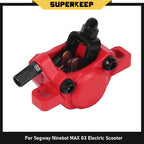 For Segway MAX G3 Electric Scooter Front Rear Braking Including Brake Pads Aluminium Alloy Disc Brake Replacement Parts