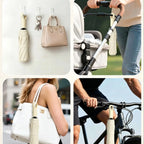 Umbrellas for Rain with Ring Buckle Travel Umbrella Compact for Backpack, Car, Walking, Automatic UV Umbrella for Sun Protection