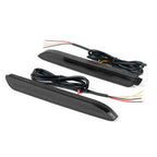 2Pcs Smoked Lens / China Mainland