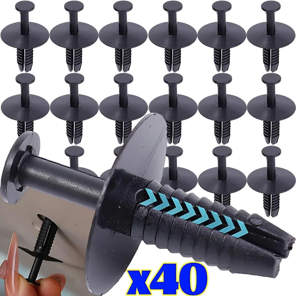 Car Bumper Trim Clip Fastener Retainer for BMW 3 5 7 Series Mercedes Benz Wheel Arch Side Skirt Rocker Panel Plastic Rivet Kit