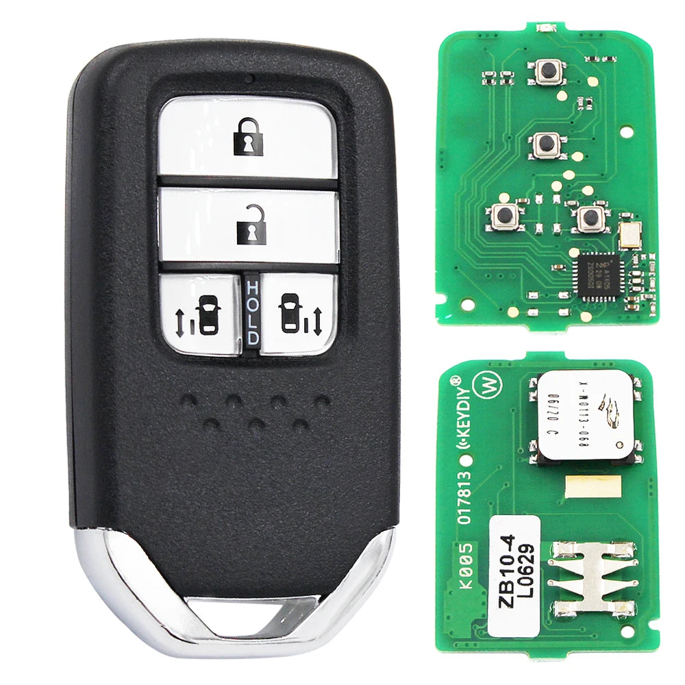 KEYDIY ZB10 Universal KD Smart Key ZB10-3 ZB10-4 ZB10-5 ZB Series for KD-MAX KD-X2 Car Key Fit More than 2000 Models for Honda