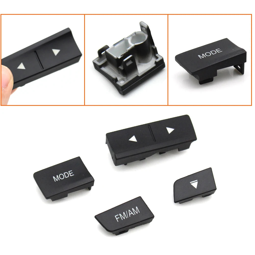 Car Dashboard Radio CD Player Button Digital Switch Control Buttons Cover Trim For BMW M3 M4 F20 F21 F22 F30 F32 F35 F34 F36
