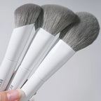 BEILI Vegan Professional Makeup Brush Set 12 Pcs Corn Bamboo Silk Angle Powder Foundation Eyeshadow Eyeliner Brushes Cosmetics